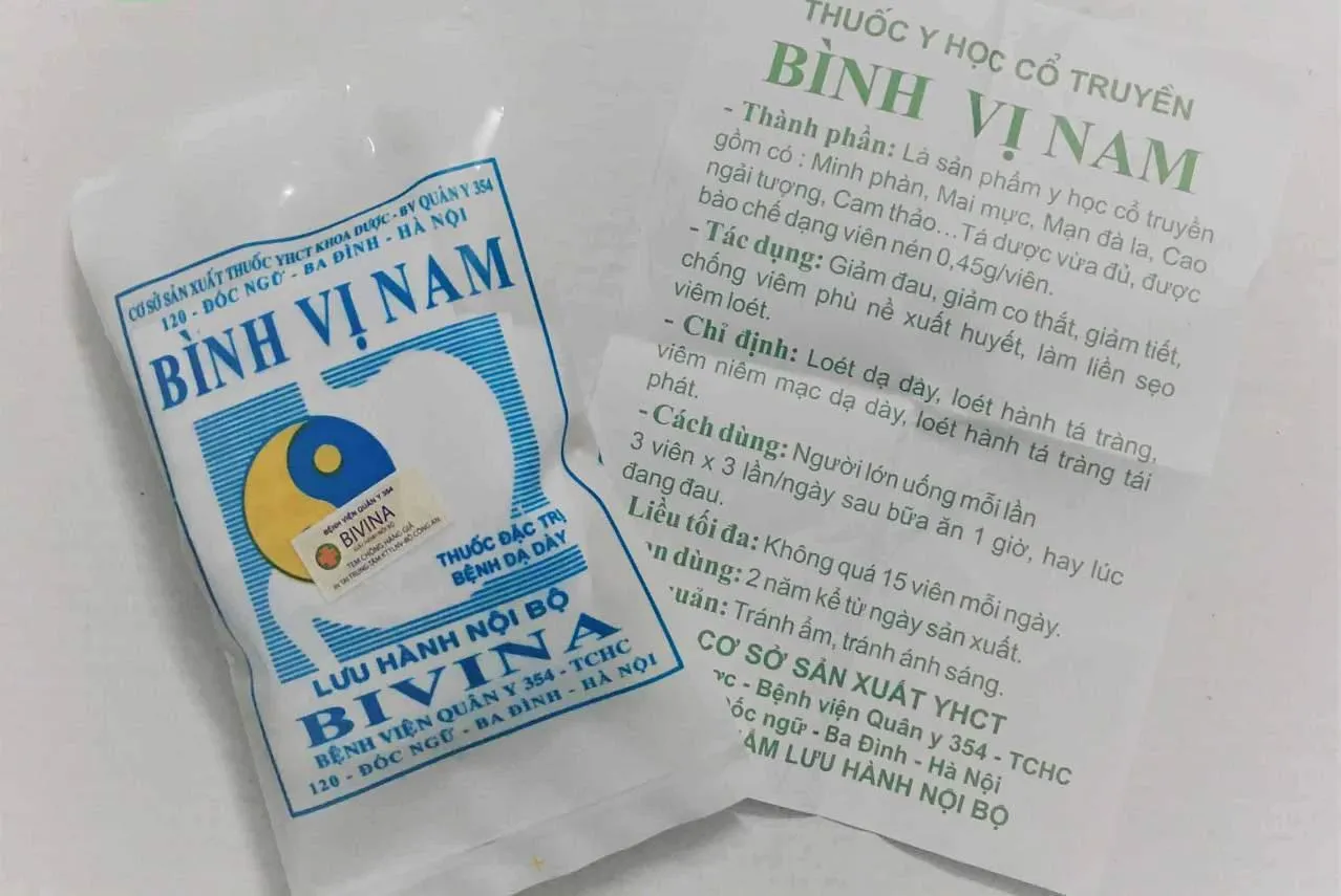 Công dụng của Bình Vị Nam