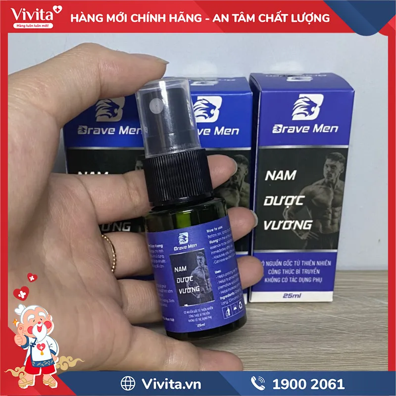 Hướng dẫn cách sử dụng chai xịt Nam Dược Vương hiệu quả