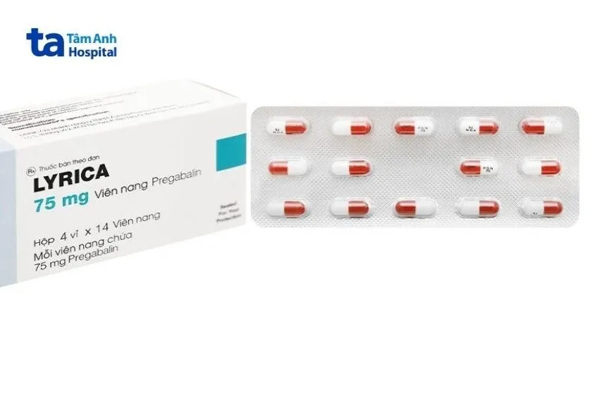 Viên nang Lyrica 75mg được bào chế ở dạng cứng