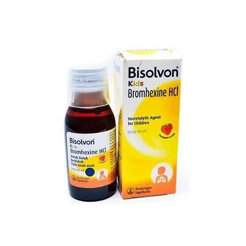 Hình ảnh minh họa siro ho Bisolvon và chỉ định điều trị các bệnh phế quản phổi