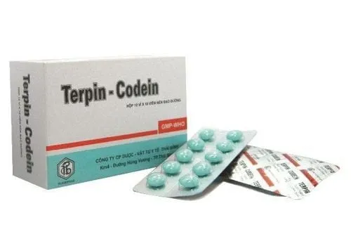 Hình ảnh viên thuốc Terpin-Codein điều trị ho và long đờm