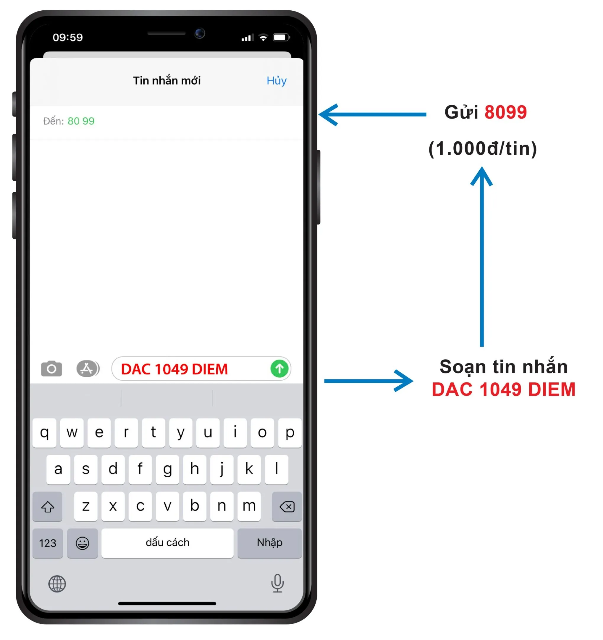 Liên hệ tổng đài 02485868685 để tra cứu điểm An Phụ Khang