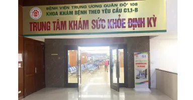 Trung tâm khám sức khỏe định kỳ tại tầng 2 - Bệnh viện Quân đội 108
