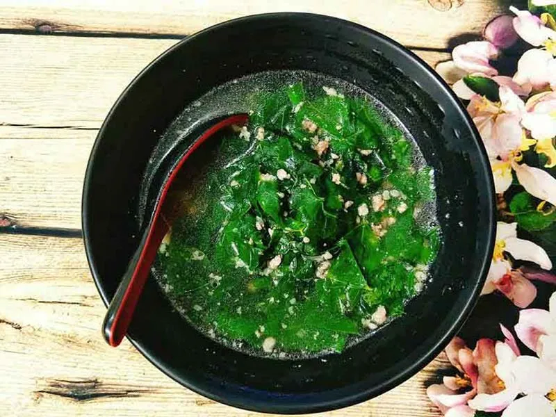 Canh lá vông với hương vị thơm ngon hỗ trợ điều trị mất ngủ