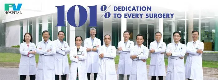 Khu vực phòng khám của Bệnh viện FV
