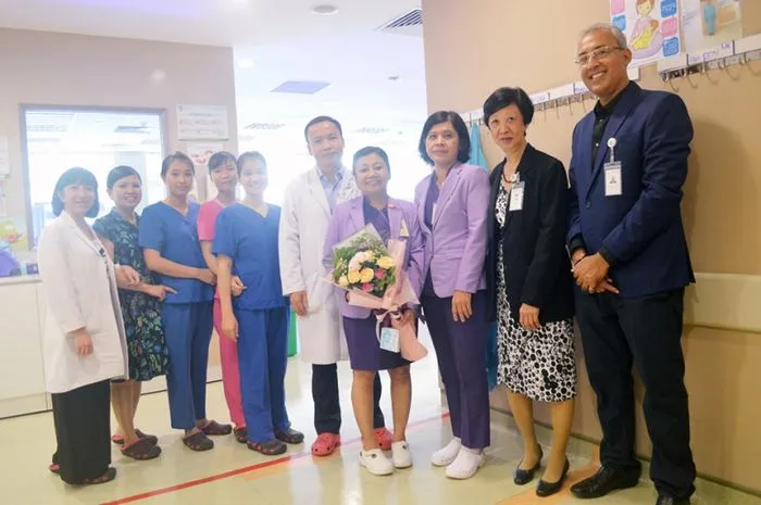 Khu vực phòng chờ thoải mái tại Bệnh viện Quốc tế Hạnh Phúc