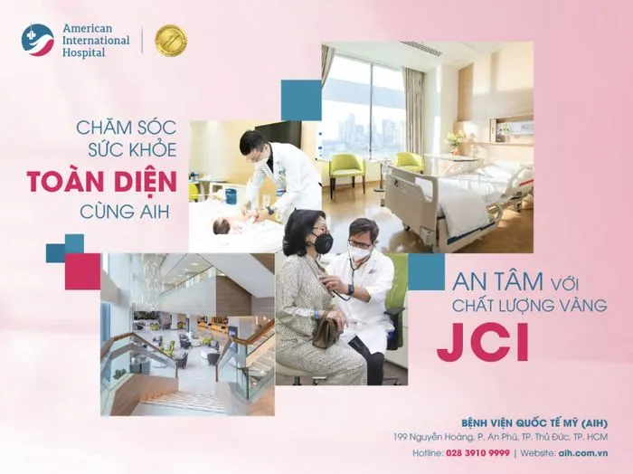 Trung tâm y tế hiện đại tại Bệnh viện Quốc tế Mỹ AIH