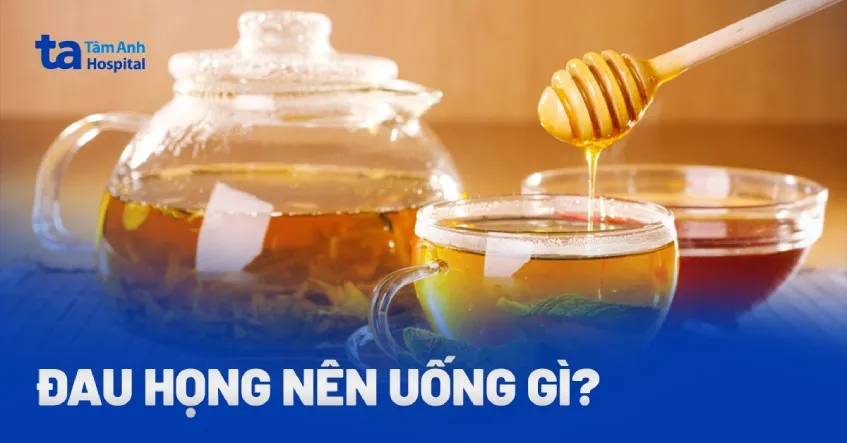 Người bị đau họng thể hiện sự khó chịu