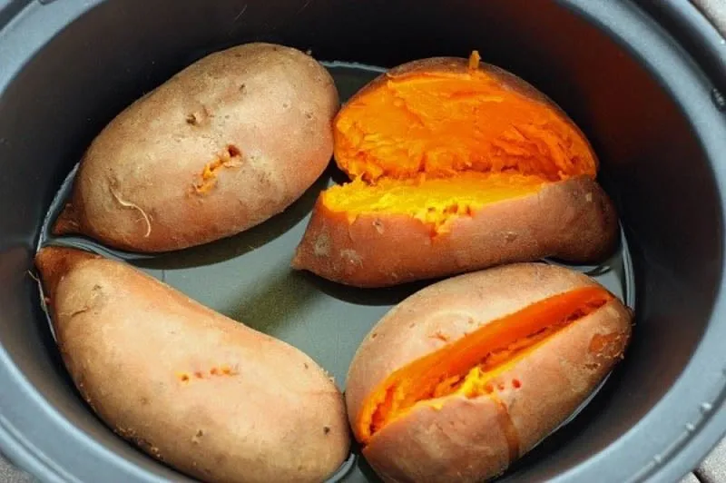 Luá»™c khoai báº±ng ná»“i cÆ¡m Ä‘iá»‡n tiá»‡n lá»£i