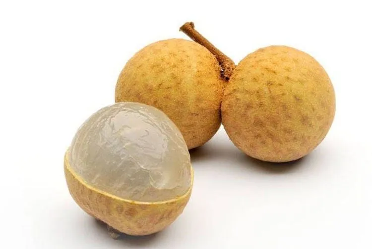 Nhãn khô (long nhãn) và nhãn tươi, minh họa lợi ích sức khỏe của quả nhãn
