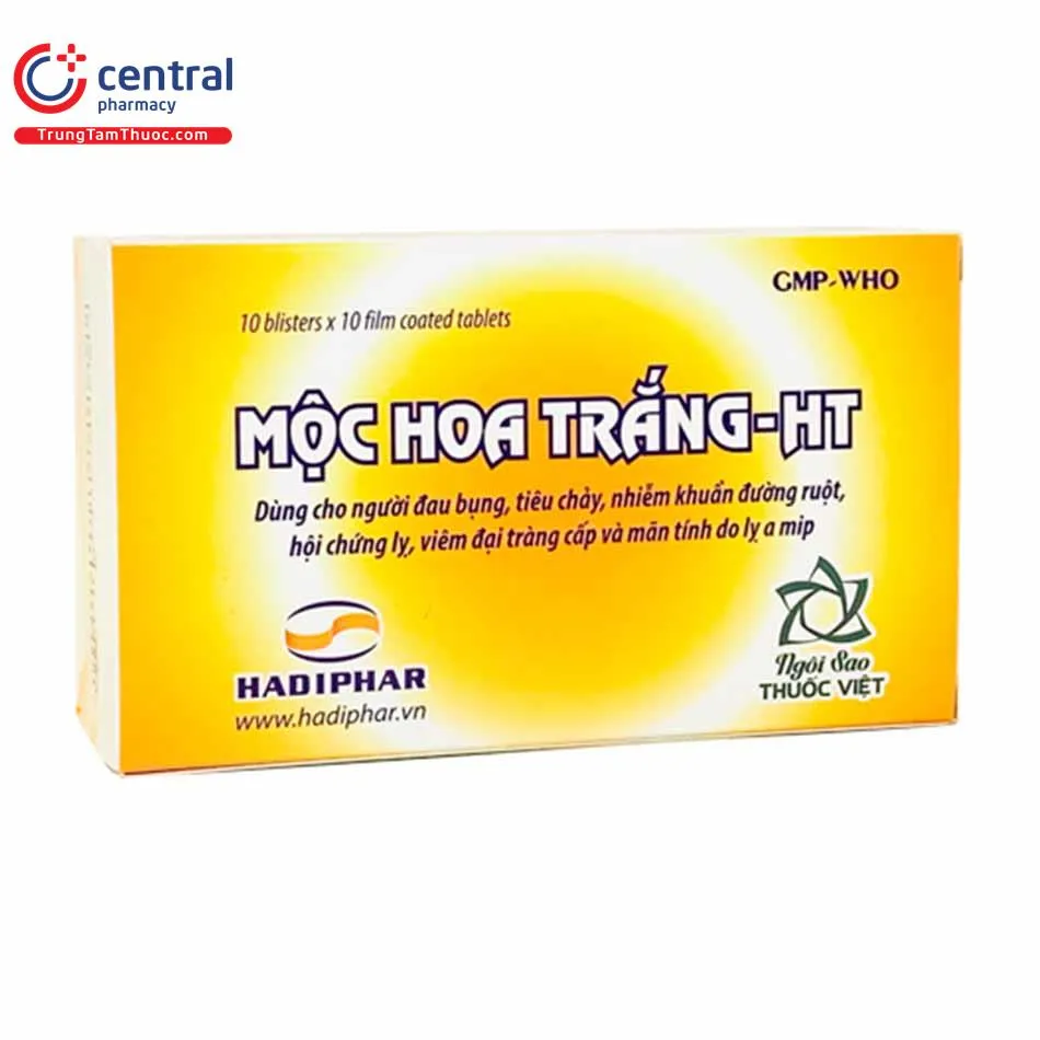 Liều dùng Thuốc Mộc Hoa Trắng-HT cho người lớn và trẻ em
