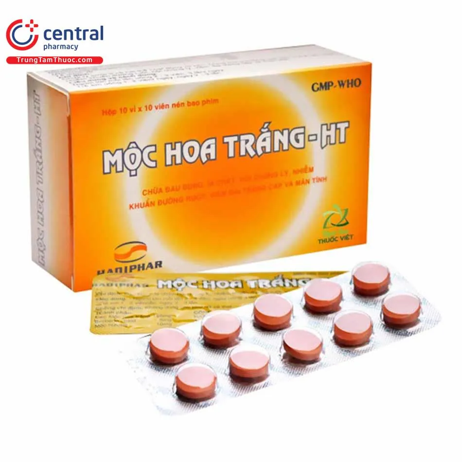 Thông tin sản phẩm Thuốc Mộc Hoa Trắng-HT