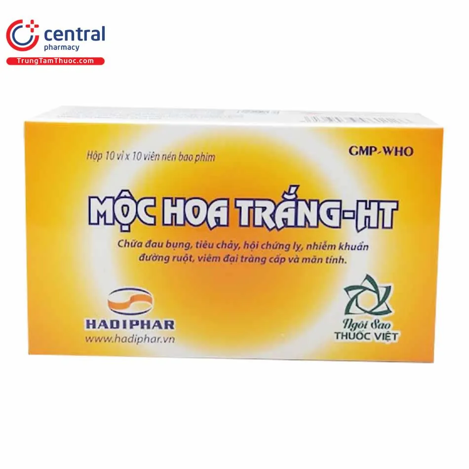Bảo quản Thuốc Mộc Hoa Trắng-HT đúng cách