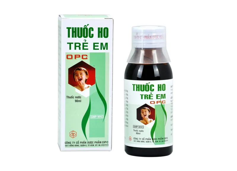 Thuốc Ho Trẻ Em OPC - Siro ho, cảm, sổ mũi giá cả hợp lý.