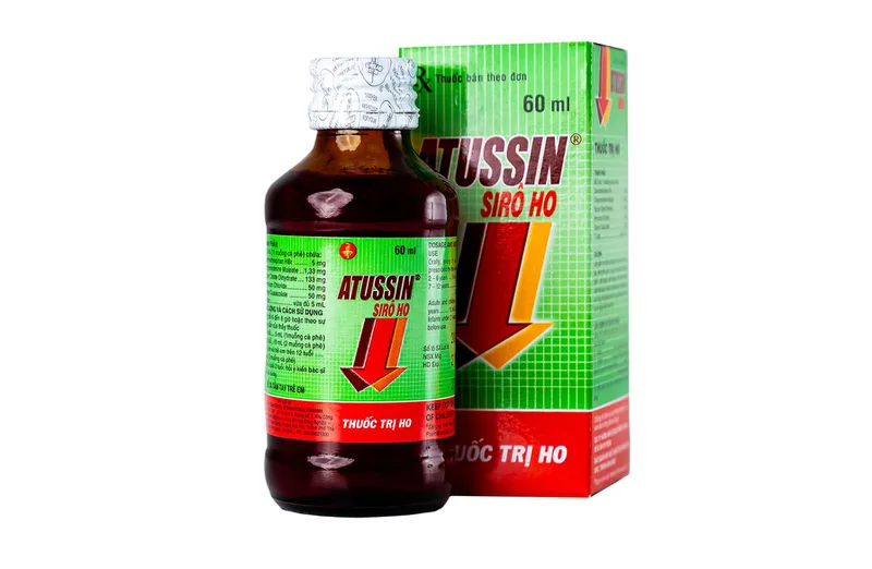 Atussin United - Siro kiểm soát ho, sổ mũi do cảm lạnh, cảm cúm.
