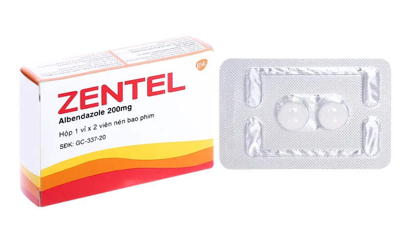 Thuốc tẩy giun Zentel, hoạt chất Albendazole và hiệu quả diệt ký sinh trùng
