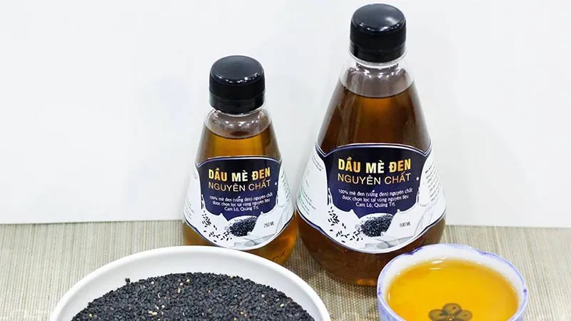 Lợi ích của dầu mè đen trong cải thiện lão hóa da
