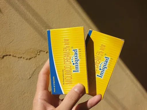 Thuốc chấm mụn cóc Imiquad 5% giúp đánh bay mụn cóc hiệu quả